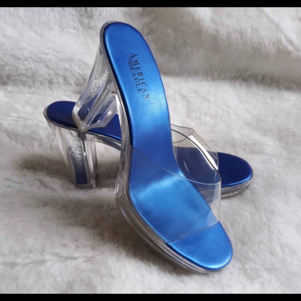 Clear Cinderella Heels